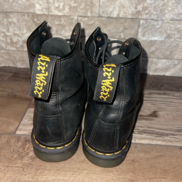 Dr. Martens 1460 Pascal Virginia Leather Ankle Boots Women\'s 10 Men’s 9 Black main image 10
